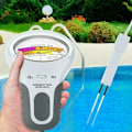 Miniatyrbillede 3 af 3: Vandkvalitetstest Digital PH Klor Tester Swimmingpool Vand Analyse (Intet Batteri)