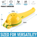 Miniatyrbilde 3 av 5: 2 i 1 Lime Citrus Juicer - Hånd Citrus Juicer - Maks Ekstraksjon Manuell Citrus Juicer