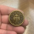 Miniatyrbillede 3 af 5: Voksen Fidget Slider Fidget Clicker Mønt Metall Fidget Legetøj Haptic Slider Edc (brun)