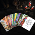 Pikkukuva 5 / 5: 78 ST Oracle-kortit Ennustuskort Kortspeli The Light Seers Ennustuskort Englanninkieliset versiot