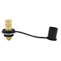 Miniatyrbillede 1 af 11: Batterilader, opladnings- og jump-terminaler til RV Motorhome Yacht Sort