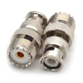 Pikkukuva 3 / 6: BNC-UHF RF-liitäntäpaketti Koaksiaalinen BNC-uros UHF-naaras RF BNC UHF Radiosovitinpaketti Antenneille Langattomalle LAN:lle