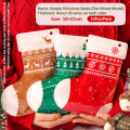 Miniatyrbild 8 av 8: 10ST Tjock plast julklappar Ziplock Pack Bag Reseala A1 one size A1 one size