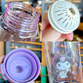 Pikkukuva 8 / 8: 550 ml:n vesipullo Kouromi, suuri vesipullo Purple