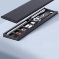 Miniatyrbild 5 av 8: Hagibis tangentbord handledsstöd dyna ergonomisk mjukt memory foam stöd svart OneSize Black OneSize