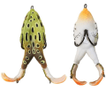 Miniatyrbilde 2 av 5: Dobbel propellerfrosk mykt drag silikon fiskedrag gummi