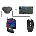 Miniatyrbillede 2 af 11: Gamepad til Pubg Mobile Bluetooth Kompatibel Mobilspil Controller Professionel Gaming Tastatur Mus Konverter Gaming null - 1