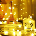 Miniatyrbillede 2 af 5: Holiday Light Chain Ball LED String Plug Lamp Bulb String Weddi Beige 3m 20led