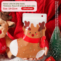 Miniatyrbilde 1 av 7: 10ST Tykke Plast Julegaveposer Ziplock Pakkepose Forseglbar A6 One Size A6 one size