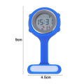 Miniatyrbilde 5 av 5: Elektronisk multifunksjonell klokke Silikon sykepleierklokke Klokke alarm Kronograf Digital klokke