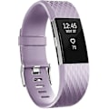 Miniatyrbild 1 av 3: Ersättningsband som är kompatibla med Fitbit Charge 2, Classic & Special Edition justerbara sportarmband lavendel med lätt grått lavender with slight gray Small