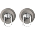 Miniatyrbilde 1 av 4: 2 stk magnetisk kabeloppruller, etui, silikagel donut hodetelefon kabeloppruller lys grå light grey