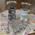 Miniatyrbilde 5 av 8: 6 rustfrie gafler med oppbevaringsboks Björnredskap for A2 one size A2 one size