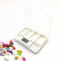 Miniatyrbillede 2 af 4: Farfi 4 Grid Intelligent Elektronisk Alarm Timer Medicin Box Pillebeholder Organizer