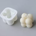 Miniatyrbillede 2 af 5: Silikon DIY Lys Form Form Form Form Ca Hvid 3 stk