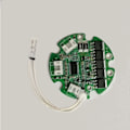 Miniatyrbillede 2 af 5: 10S 36V 20A BMS rund for flaske, batteripakke med delt dør for opladning og afladning med temperatursensor