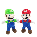 Pikkukuva 1 / 5: Super Mario Odyssey -pehmolelu 40 cm (2 kpl, punainen, vihreä)