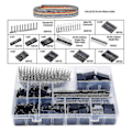 Miniatyrbilde 3 av 5: Dupont Crimp Tool Awg26-18, Dupont Ratchet Crimping Med 1550 st Dupont Hane / Hona Pin Connect