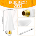Miniatyrbild 8 av 8: 5 st utbytbara nagelprickande vax Pennhuvud Pärlor Strass Yellow onesize Yellow onesize