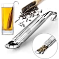 Miniatyrbillede 4 af 5: Tesil Te Infuser, 304 Rustfrit Stål Te Infuser, Finmasket Tefilter til Løs Te og Krydderier (2 stk)