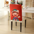 Miniatyrbilde 1 av 8: Jul Xmas Bankett Stol cover Santa Party Matsal Seat A11 one size A11 one size