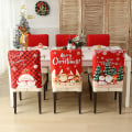 Miniatyrbilde 2 av 8: Jul Xmas Bankett Stol cover Santa Party Matsal Seat A13 one size A13 one size