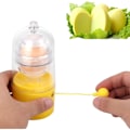 Pikkukuva 1 / 5: Äggrörare, Manuell äggvisp i silikon Golden Egg Yolk Mixer K