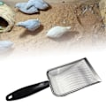 Miniatyrbillede 3 af 5: Reptil Sand Spade Rustfrit Stål Mesh Reptil Scooper Affaldsrenser