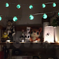 Miniatyrbilde 5 av 5: Halloween Eyeball String Lights 30LED Lights Batteridriven grön