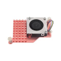 Miniatyrbillede 4 af 5: Køleventilator til RPI5 Board Radiator Aktiv køleventilator Hel kobber Køleplade Køleplade