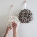 Miniatyrbilde 2 av 5: Håndkle Håndklær Bad Soft Plysch Chenille Quick-Dr Grå onesize Gray onesize