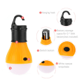 Miniatyrbillede 4 af 5: Udendørs telt vandtæt sfærisk campinglampe (gul)