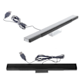 Miniatyrbilde 4 av 11: for Wii Sensor Bar Kablet Mottaker IR Signal Ray USB Plugg Fjernkontroll Erstatning Bevegelsessensor Bar Svart