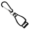 Miniatyrbillede 2 af 5: Arbejdshandskeclips, sikkerhedshandskeholder, 4-delt sæt til arbejdshandsker (sort)