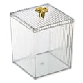 Miniatyrbillede 6 af 7: Organizer Badrumsburk Förvaringslåda för bomullspinne S Transparent one size Transparent one size
