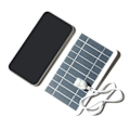 Pikkukuva 5 / 5: 2W 5V Aurinkoenergialla Toimivat Paneelit Husautolle Autolle Latausakun Lataus USB-Latausportti