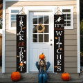 Miniatyrbillede 3 af 5: Yderdørs Halloween dekorationer, veranda skilt 12,5*70,8 tommer
