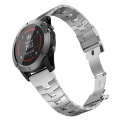 Miniatyrbilde 2 av 8: For Garmin Fenix-serien Rem Quick Release Titanium Triple Bead Rem 22mm black