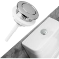 Miniatyrbilde 1 av 5: Toalettknappen, 38 mm trykknapp for bad og toalett - Vannbesparende enhet - Passer for toalettcistern