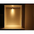 Pikkukuva 3 / 3: Korkea laatu 3w kaapin valo Mini Power Harjattu hopea Led Spotlight
