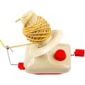 Miniatyrbild 4 av 5: Garnvindare Handmanövrerad Ullvindare Hållare för Swift Garn Fiber String Ball