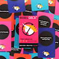 Pikkukuva 6 / 6: REBEL DECK Tarot Englantilainen lautapeli shakkiennustus ennustaa M Monivärinen onesize Multicolor onesize