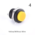 Miniatyrbilde 1 av 5: 16mm 12V-24V Vanntett Bil LED Power Push Button Momentary Swi 4 4