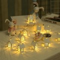 Miniatyrbilde 1 av 8: 2m 10st Led Julgran Hus Style Fairy Light Led String White one size White one size