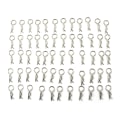 Miniatyrbilde 1 av 5: 100 stk kropps-klemmer i rustfritt stål R-stift for 1/10 1/16 RC HS