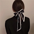 Miniatyrbild 1 av 7: Nytt mode sidenscarf hårband Long Ribbon Bow n Printing Hai A3 one size A3 one size