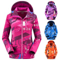 Miniatyrbillede 4 af 8: Utomhus vinterhuva Bergsbestigning Camping Vandring Softshell J rose Red 2XL rose Red 2XL
