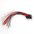 Miniatyrbillede 2 af 7: 10 stk. til DC 24V 18cm Længde 3mm Fortrådet LED-lampe Lyspære Emitterende diode 6000K Kold Hvid