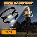Pikkukuva 2 / 5: 2-pakkauksen LED-otsalamppu taskulamppu aikuisille ja lapsille 11oz31g Cob Flood Light Ultra kirkas otsalamppu