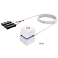 Miniatyrbillede 1 af 5: 2M Farverige Lys Stationær Computer Power PC Bundkort Blå en one size
